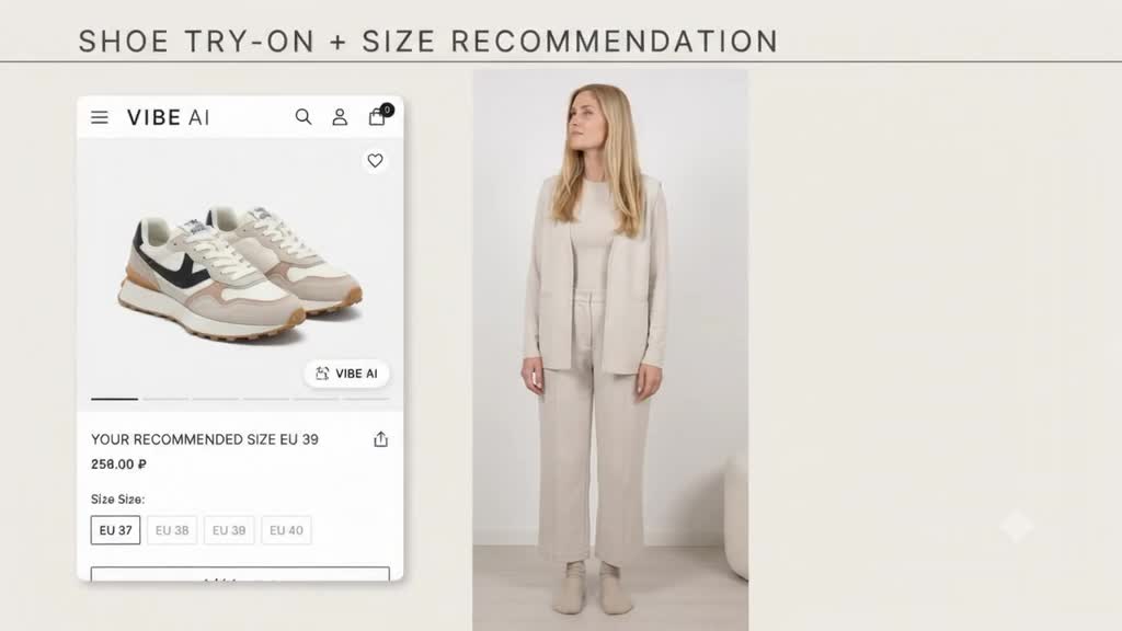 Shoe Try-On + Size